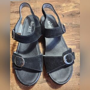 Alegria Black Women's Sandals